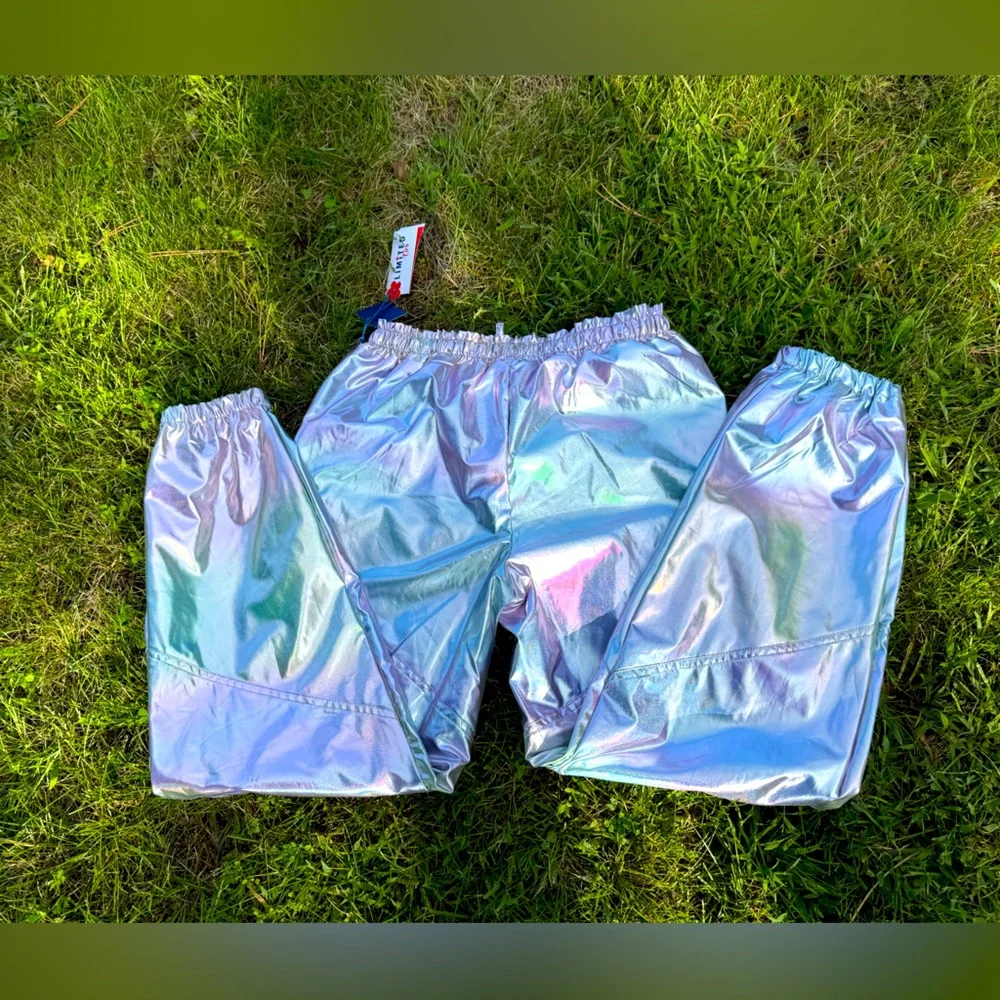 Holographic Kids Jogger Pants - Picture 4 of 15
